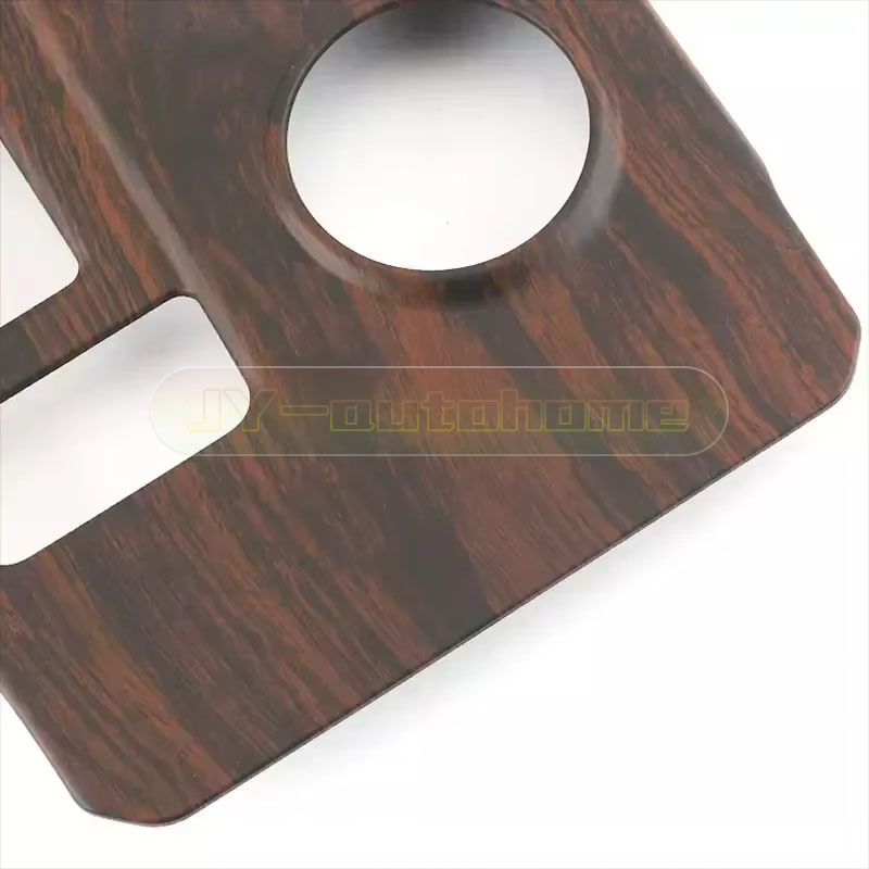 Woodworking Zone - 木目調センターコンソールギアシフトパネルカバートリムフォードレンジャーエベレスト 2023 2024 2025 2026 修正アクセサリーインテリア装飾