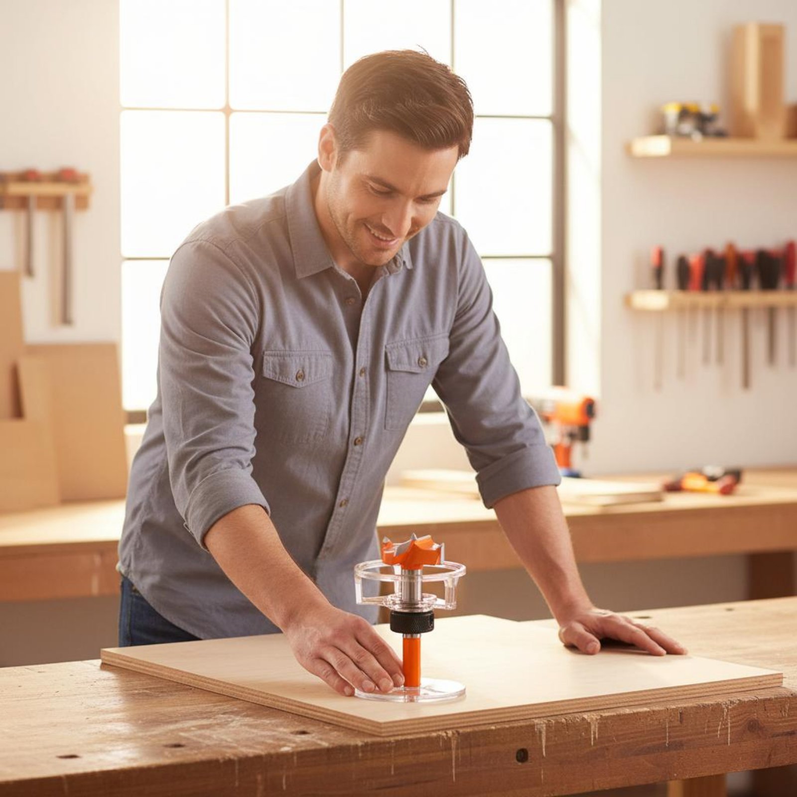 Woodworking Jig - 35mmカップドリルジグ調整可能な位置決めキャビネットヒンジ穴カッター木工ツールセルフセンタリング
