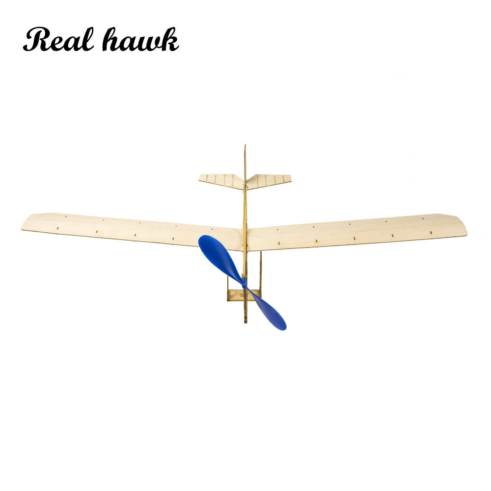 Woodworking Hobbies - STEMゴム動力飛行機キット、子供向けDIY木製グライダーおもちゃ、物理学学習用、1920年代ヴィンテージモデル製作プロジェクト