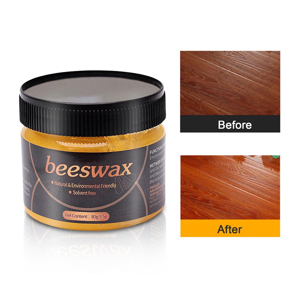 Woodworking Veneer - 家具ケアのための耐摩耗性ワックス、木製の調味料beewax、木製の床のポリッシュ、家庭の掃除のための家具クリーナー