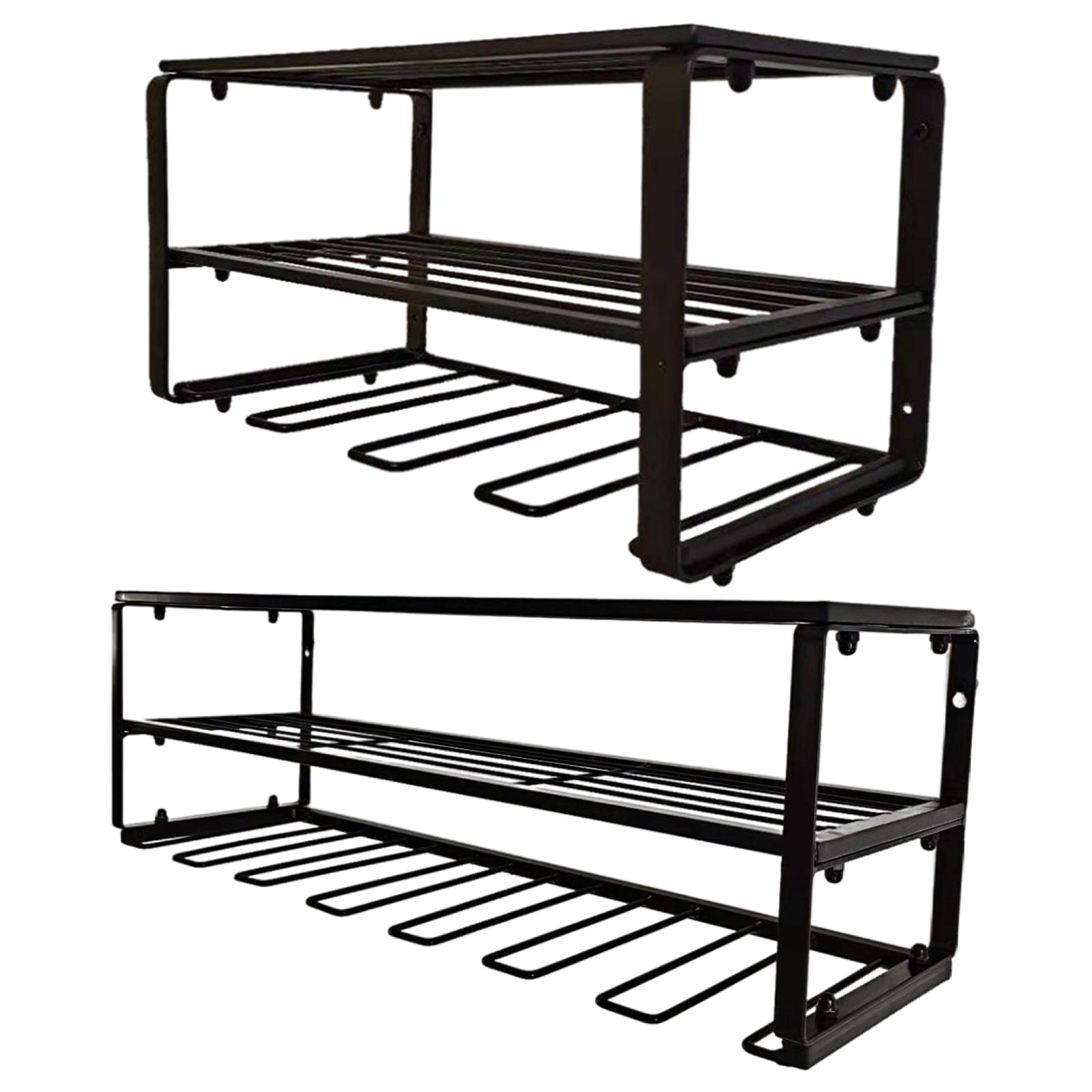 Woodworking Garage - 電動工具収納ラック,頑丈,壁掛け,ドライバープライヤー,ハンマーラック,ワークショップ用電動ドリルホルダー,ガレージ
