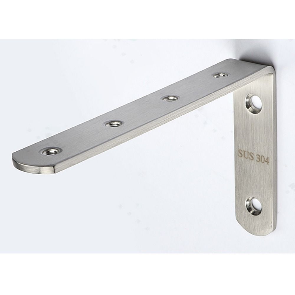 Woodworking Joint Types - 1 個キャビネットスクリーン壁アングルブラケット家具ファスナー SUS304 ステンレス鋼コーナーブレースジョイント 90 度直角