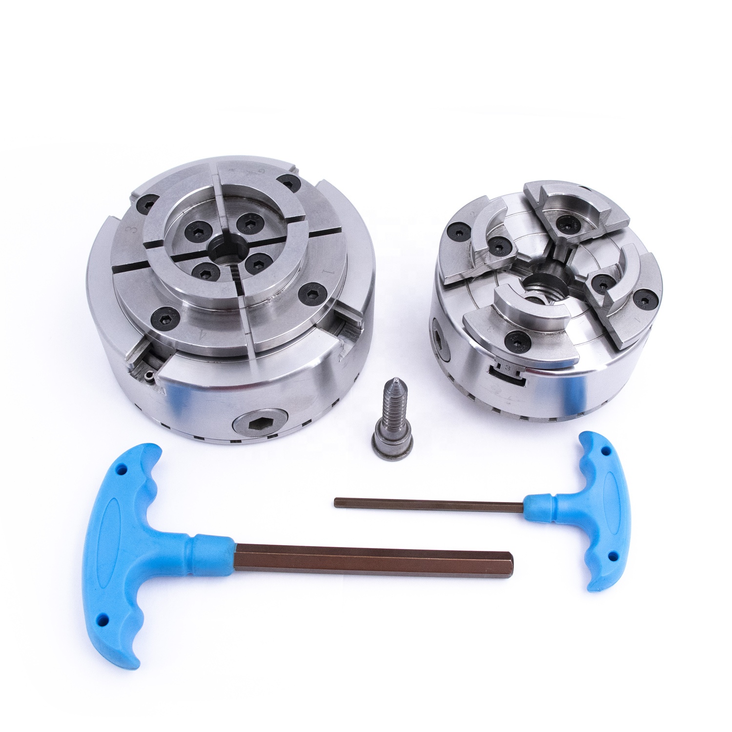 Woodworking Lathe Chuck - 1インチ-8インチ M33ネジ付き木工旋盤チャック 4ジョーチャック KP96 KP70 セルフセンタリングチャック
