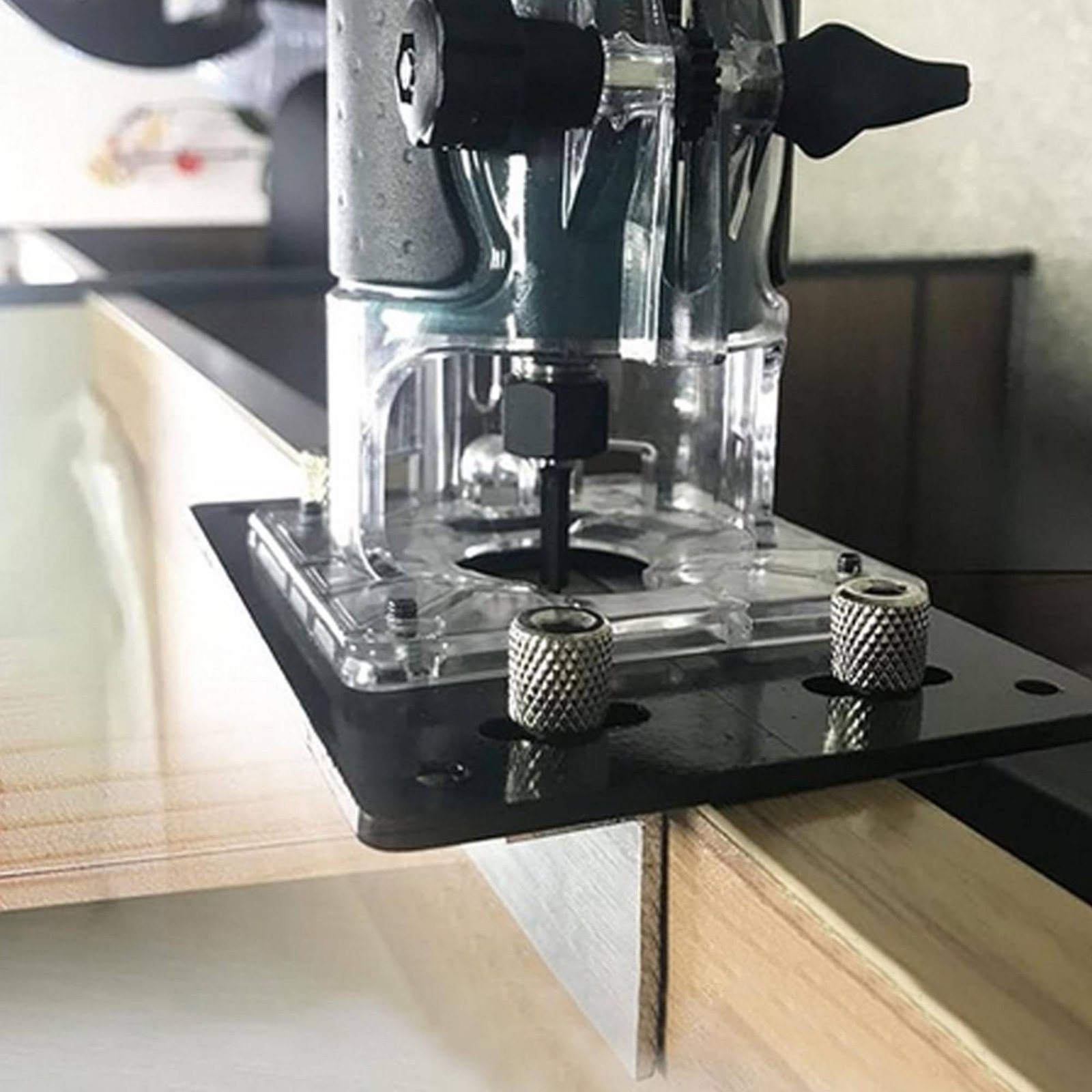 Woodworking Jig - 隠しコネクタージグ多機能家具スロットジグスロット切断テンプレートポータブル木工ツールワークショップ用に取り外し可能