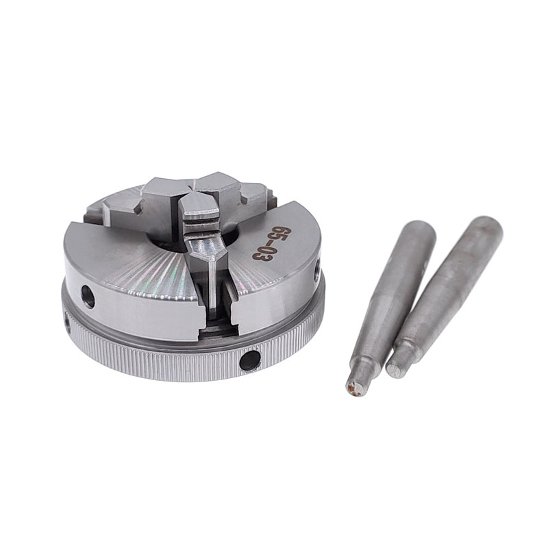 Woodworking Lathe Chuck - 3つのジョーを備えた木製旋盤,高精度,フライス盤,切削工具,65mm