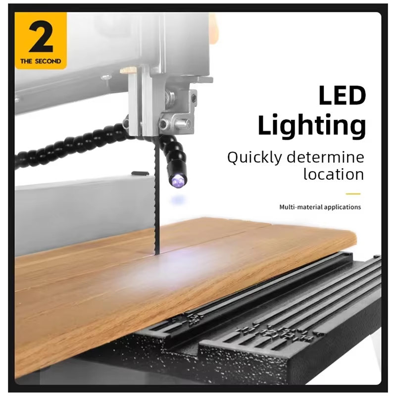 9インチ木工バンドソー 曲線切断用スクロールソー 精密ワイヤ - Woodworking Hobbies のレビューと価格