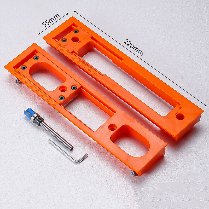 1Pc ヒンジほぞテンプレート目に見えないヒンジルーターガイ - Woodworking Project Plans のレビューと価格