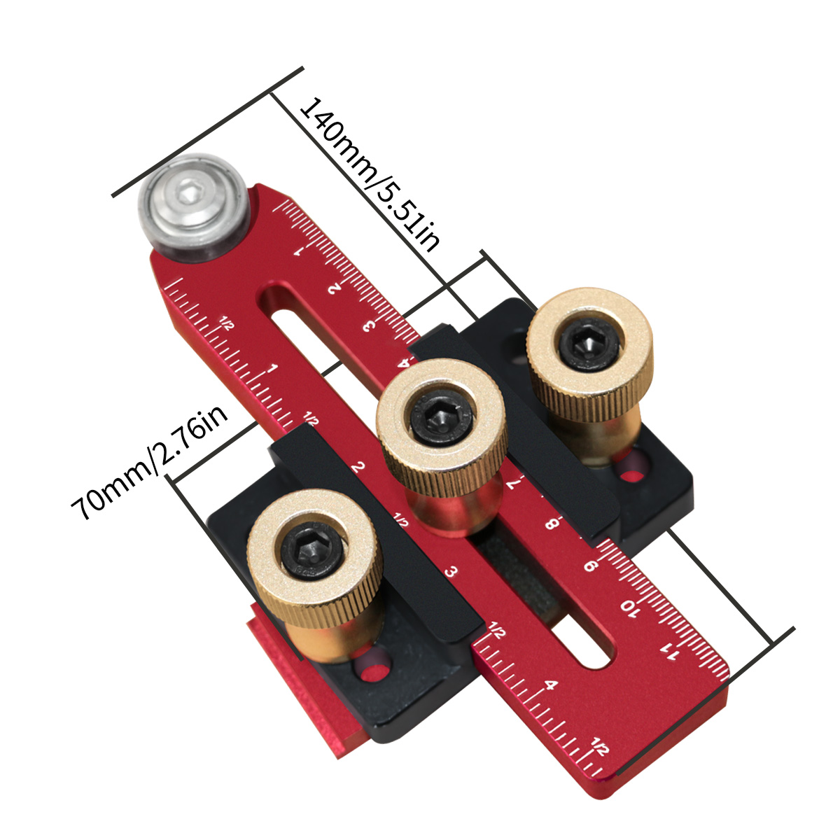 薄型リップジグテーブルソージグガイド、2つのガイドベアリング - Woodworking Jig のレビューと価格
