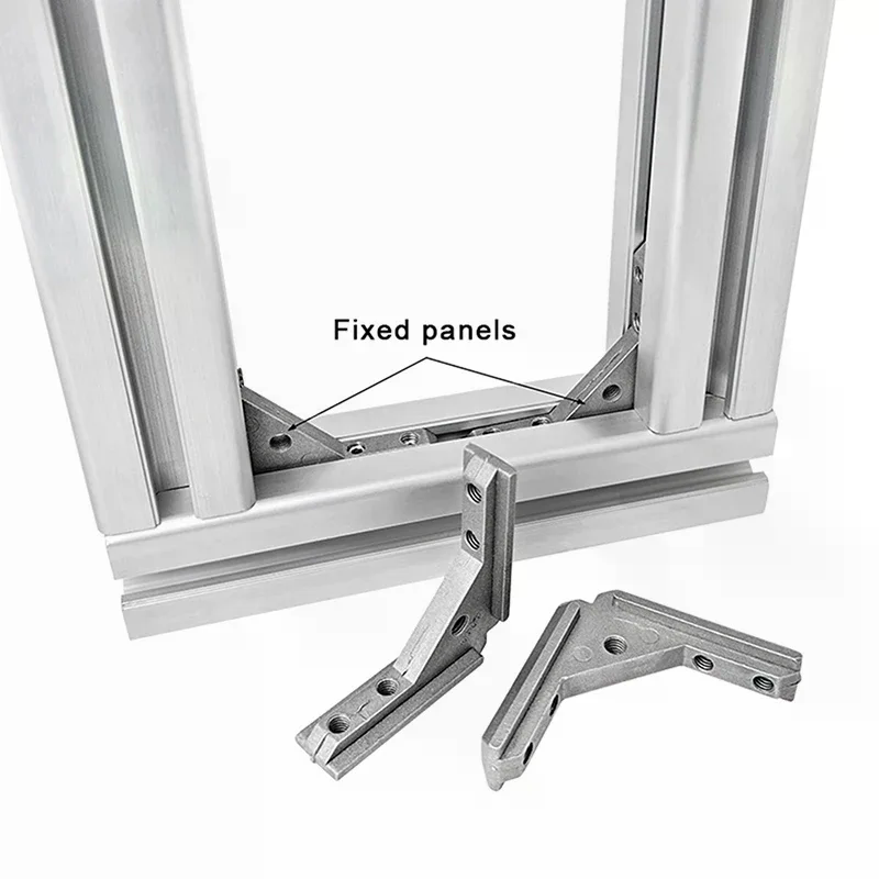 2/4個入りアングルスロットコネクター 2020 3030  - Woodworking Joint Types のレビューと価格