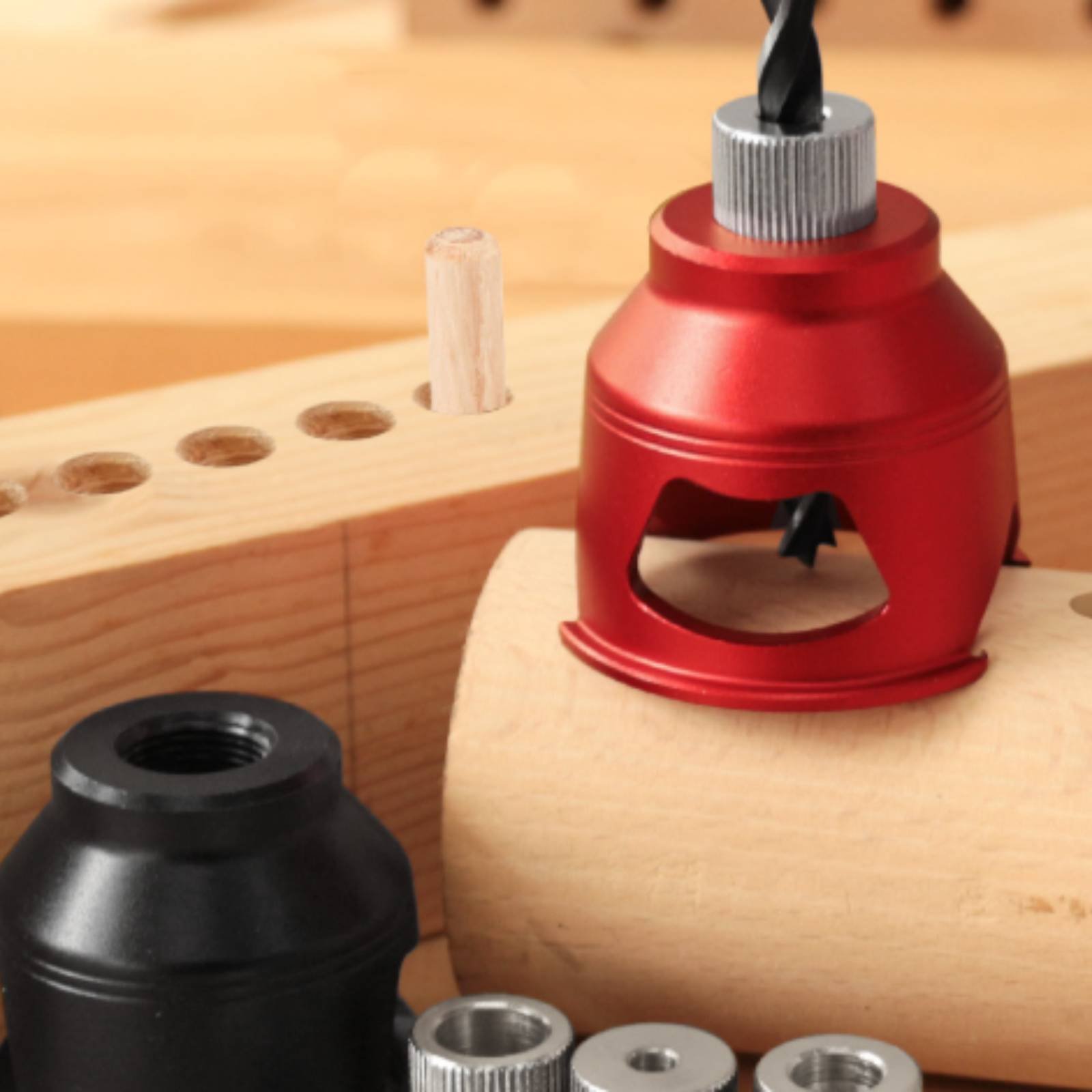 セルフセンタリングダボジグで生産性向上 垂直ドリルガイド ダ - Woodworking Jig のレビューと価格