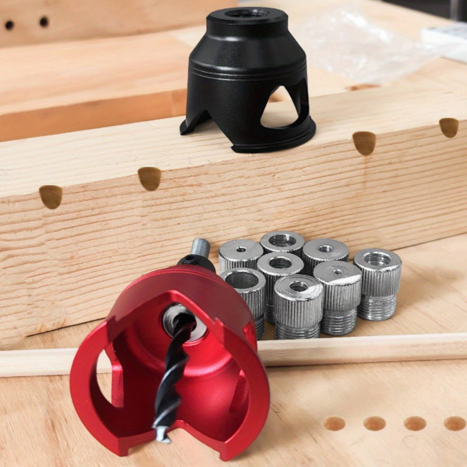 セルフセンタリングダボジグで生産性向上 垂直ドリルガイド ダ - Woodworking Jig のレビューと価格