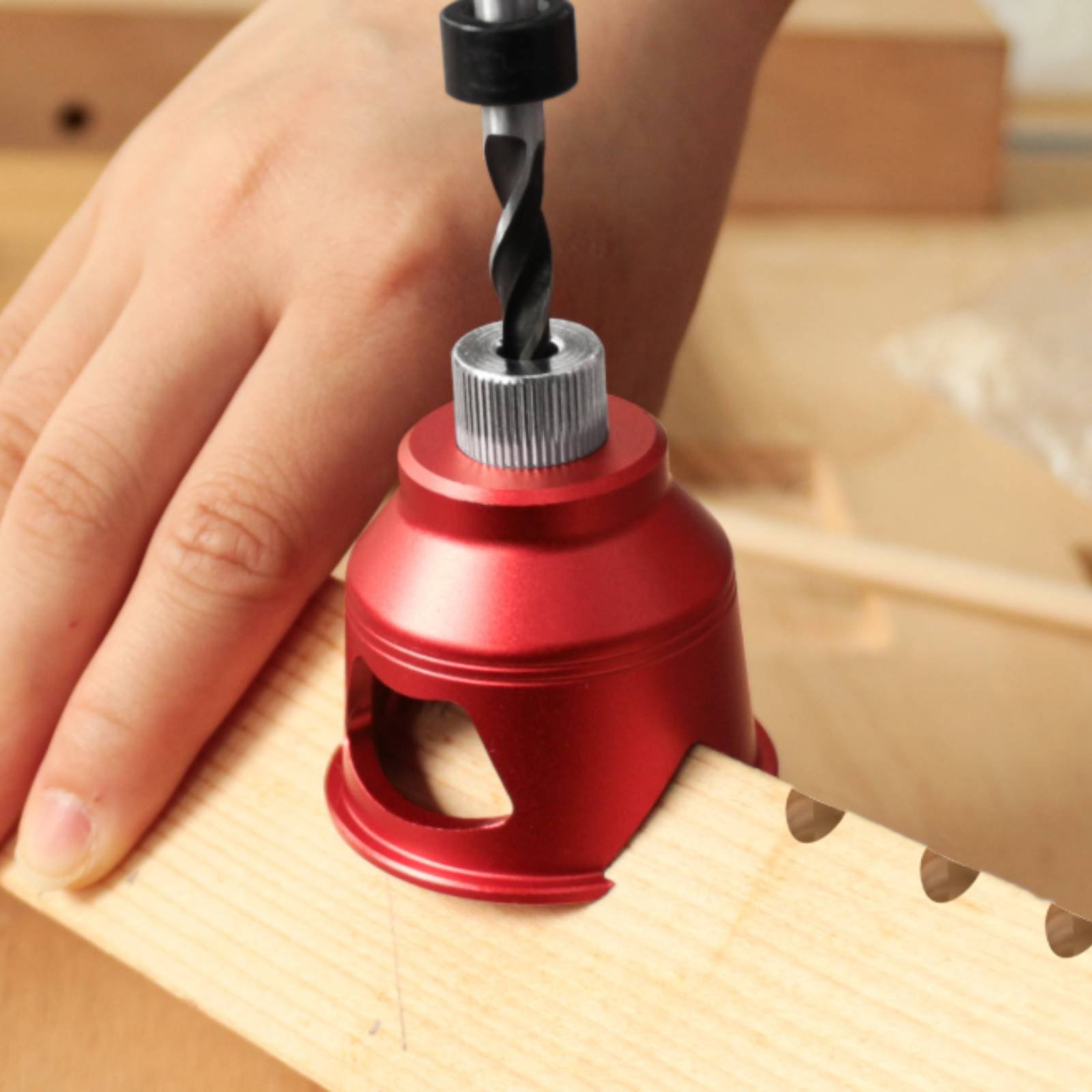 セルフセンタリングダボジグで生産性向上 垂直ドリルガイド ダ - Woodworking Jig のレビューと価格