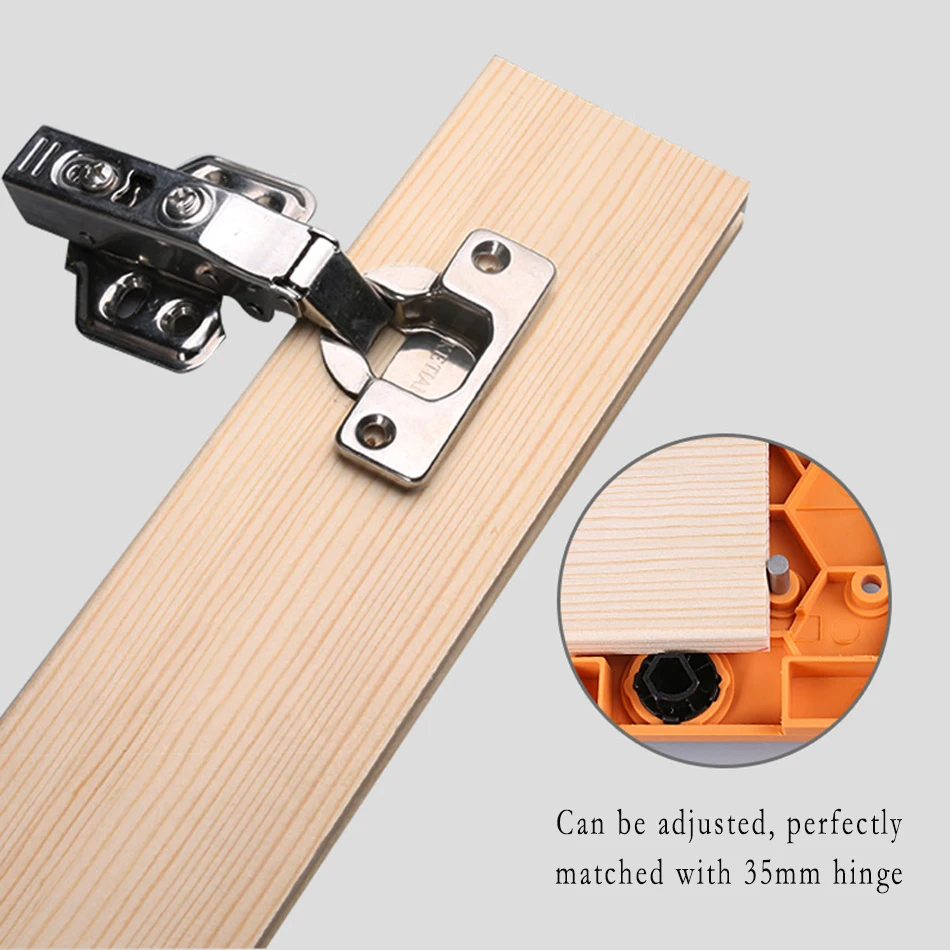 35mm 隠しヒンジジグキット - フェイスフレームキャビネ - Woodworking Jig のレビューと価格