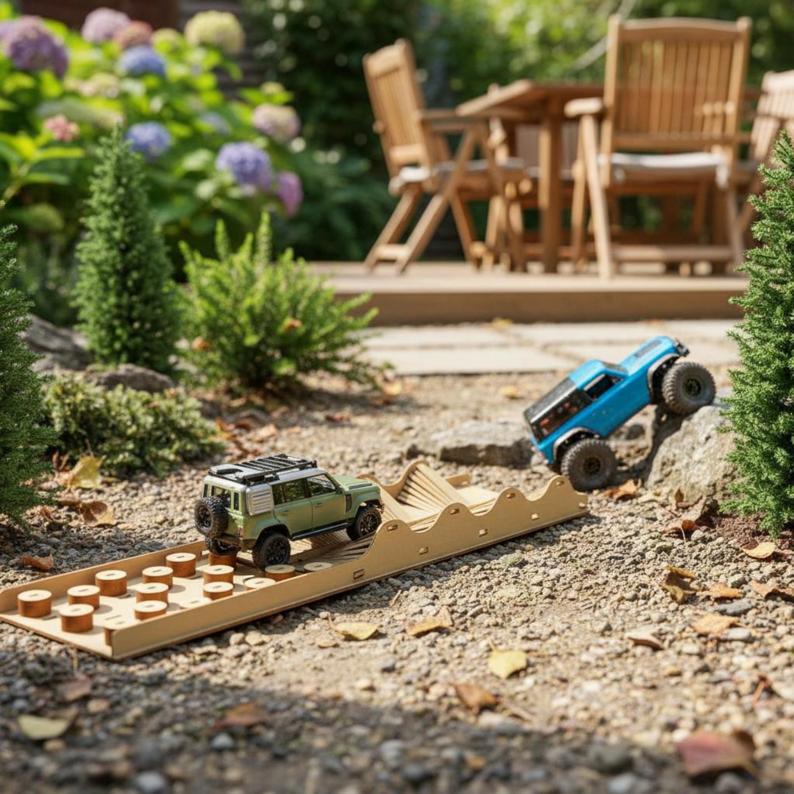 RCカー障害物コース カスタマイズ可能なデザイン 1/24ス - Woodworking Hobbies のレビューと価格