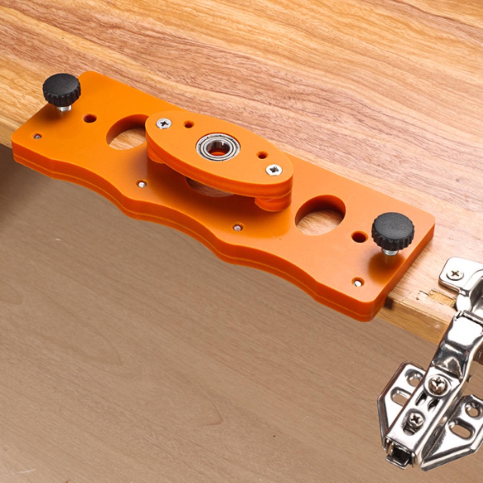 35mm ヒンジ穴あけジグ 長持ちするドアヒンジジグ 木材カ - Woodworking Jig のレビューと価格