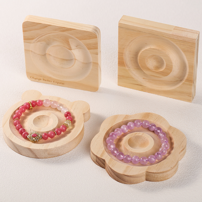 1Pc DIY 天然木製ビーズデザインボードジュエリー作成に - Woodworking Hobbies のレビューと価格