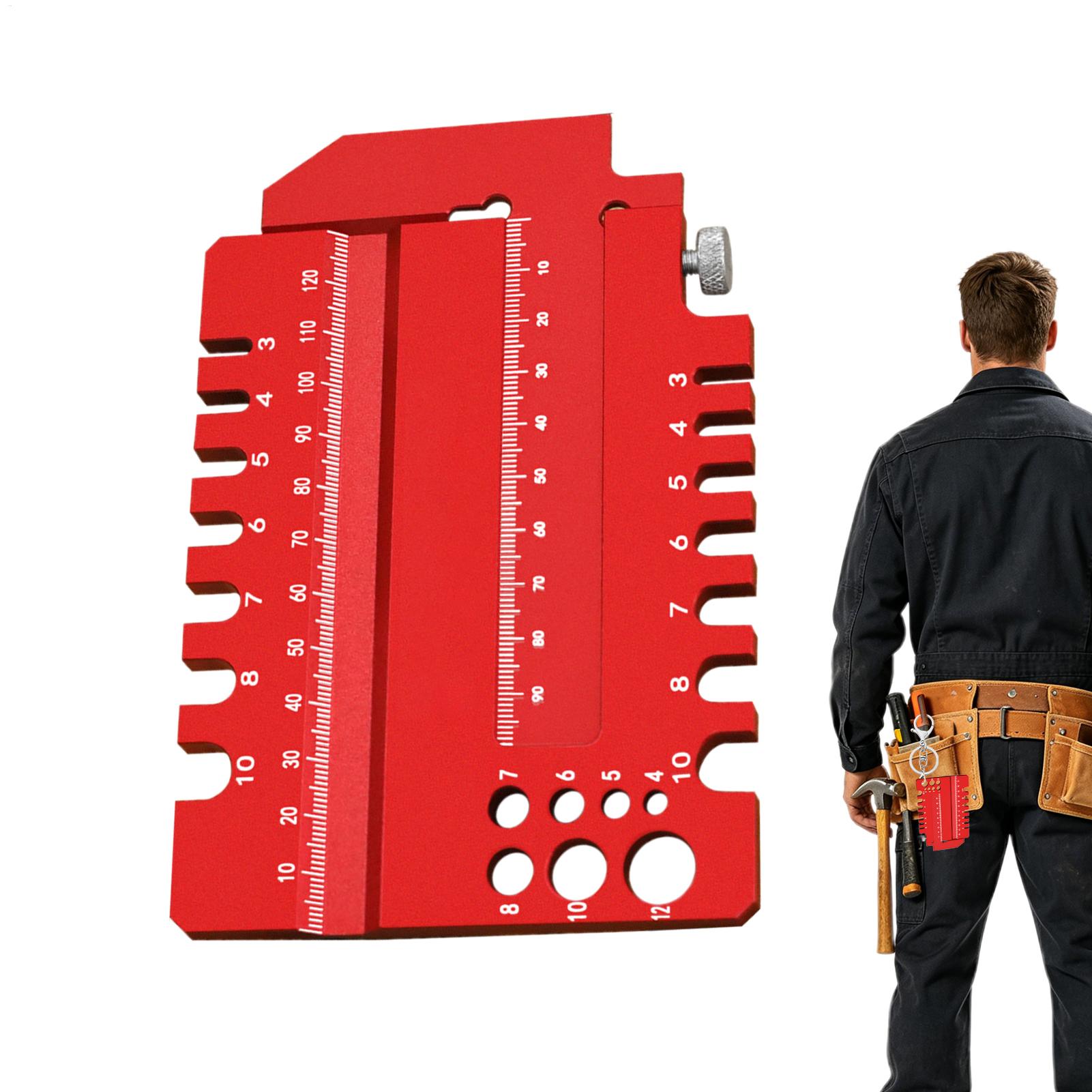 木工定規 測定ゲージ テノンゲージ ワークショップ ホームセ - Woodworking Garage のレビューと価格