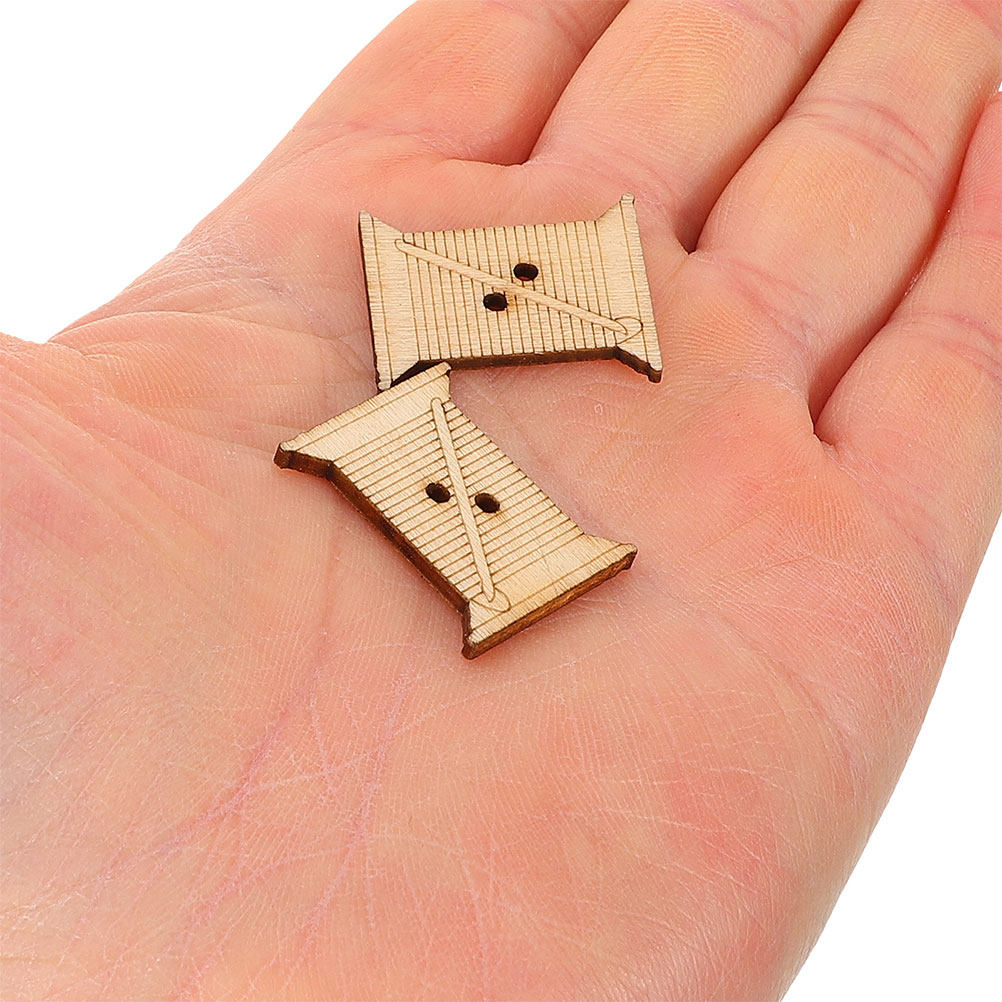 100個入り 木製刺繍糸ボビン 糸巻きカード 天然素朴な巻き - Woodworking Hobbies のレビューと価格