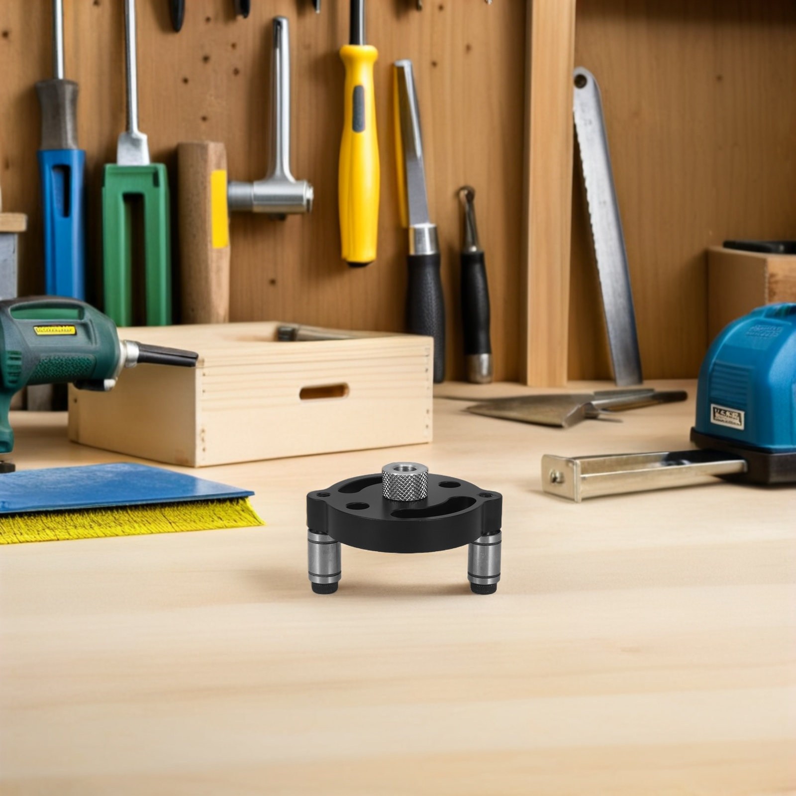 1セット 木工用穴位置決め器 セルフセンタリング ダウエルジ - Woodworking Jig のレビューと価格