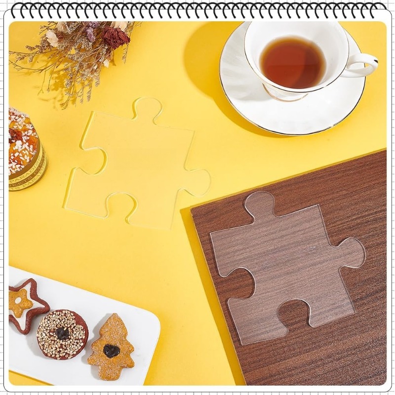 アクリルパズル木工テンプレート 3/4/5/6/7インチ ま - Woodworking Project Plans のレビューと価格