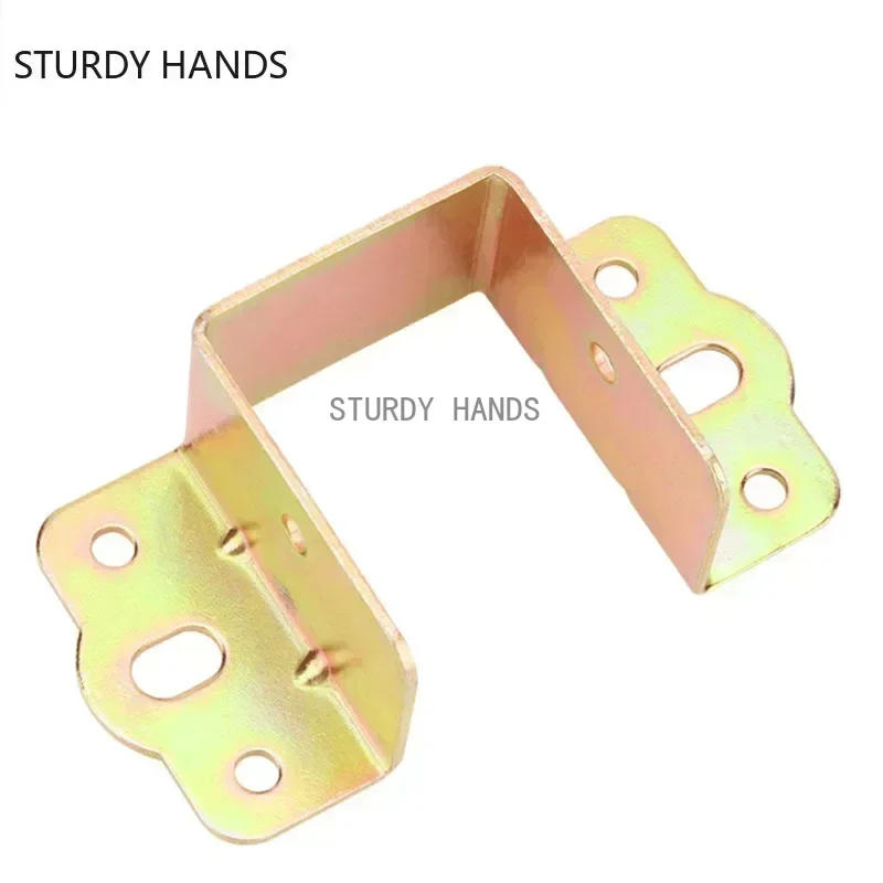 4 ピース/ロット冷間圧延鋼ベッドステッド固定アクセサリーベ - Woodworking Joint Types のレビューと価格