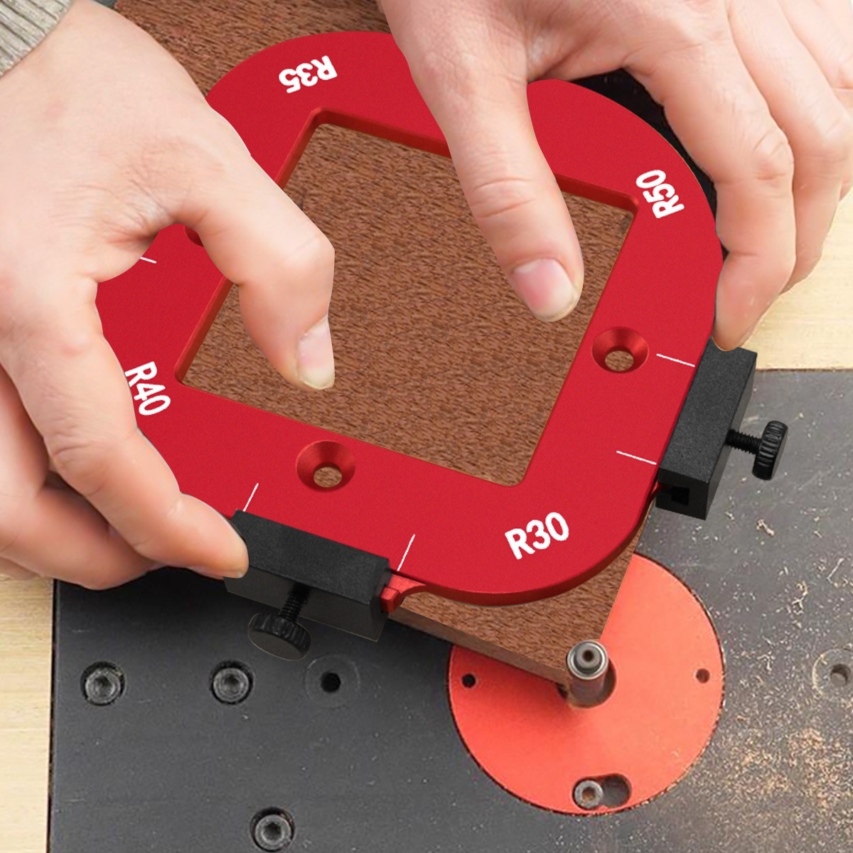 木工用ルーターコーナーラジアステンプレート、4-in-1アー - Woodworking Project Plans のレビューと価格