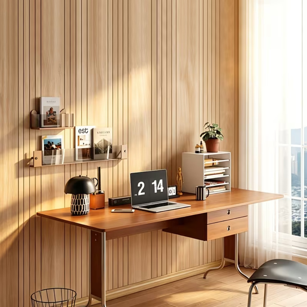 1PC 3D木目調グリル壁パネルと厚手の防水傷つきにくい自己 - Woodworking Zone のレビューと価格