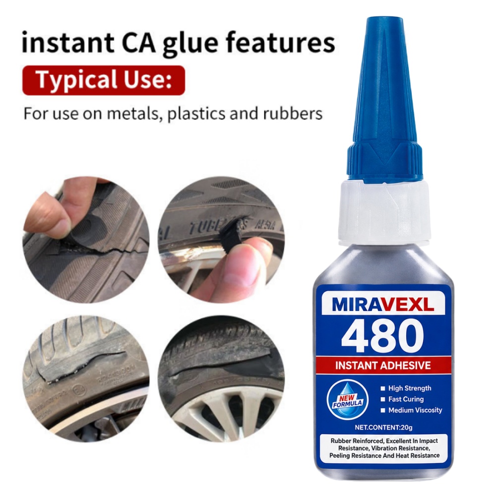 黒色瞬間接着剤 480 スーパーグルー高強度高速硬化タフなゴ - Woodworking Glue のレビューと価格