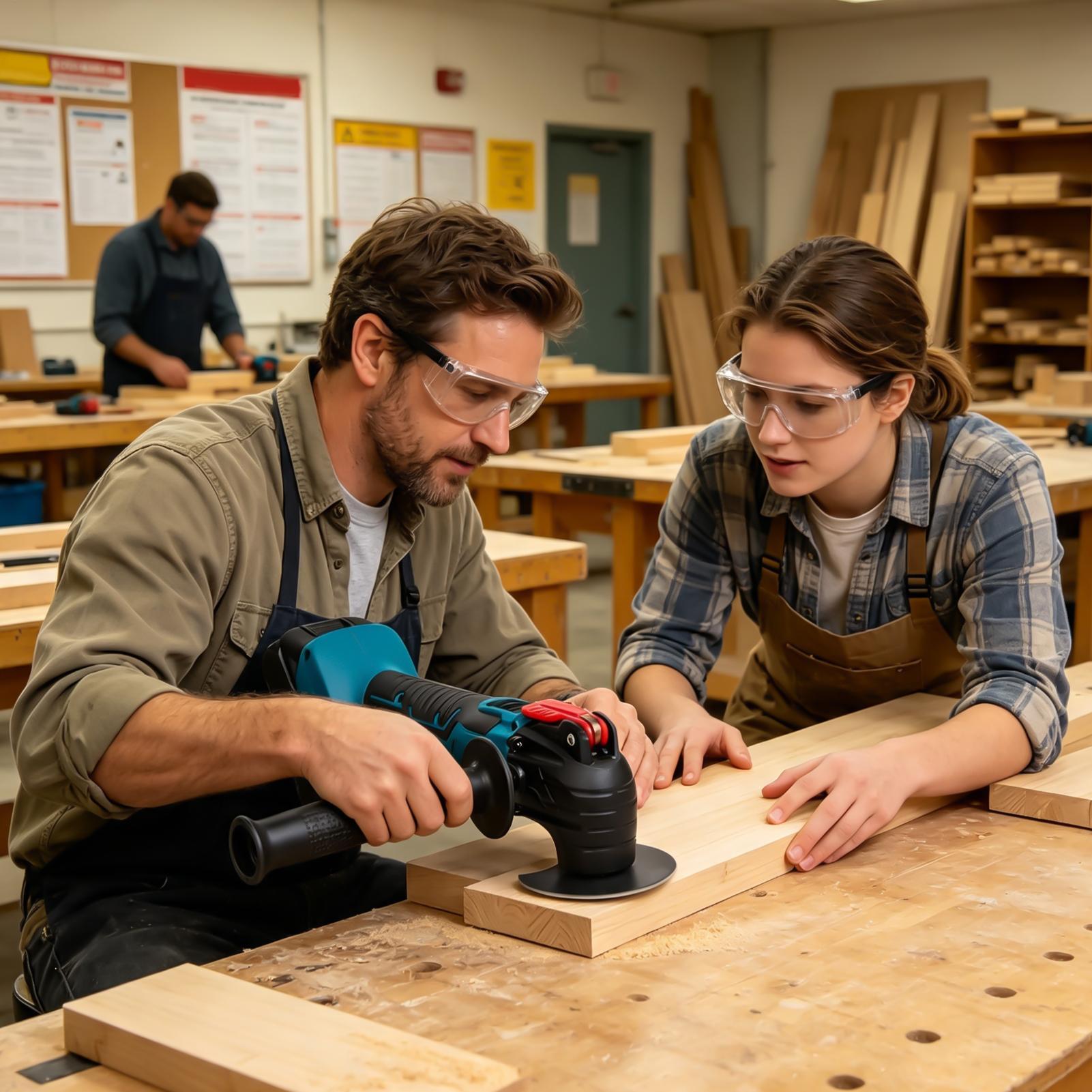 コードレスアングルグラインダー、振動式コードレス研磨工具、木 - Woodworking Garage のレビューと価格