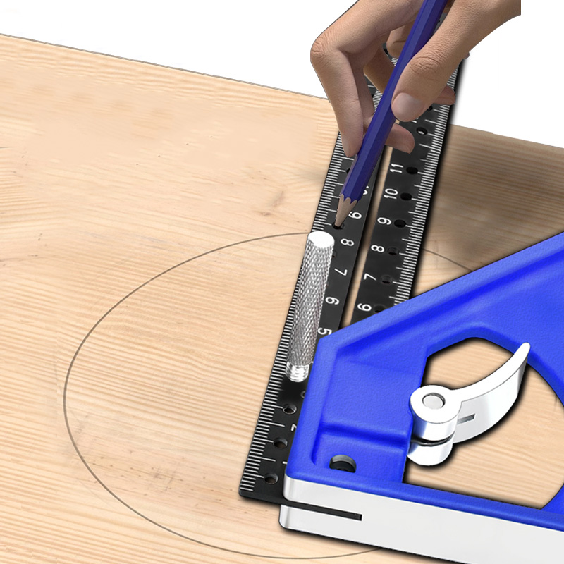 30 センチメートル精密マーキング直角定規 45/90 度穴 - Woodworking Project Plans のレビューと価格